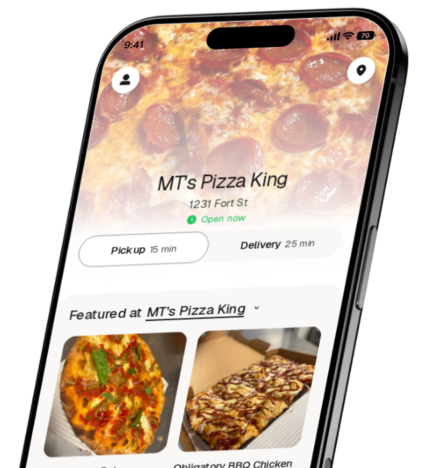 MT's Pizza King app preview